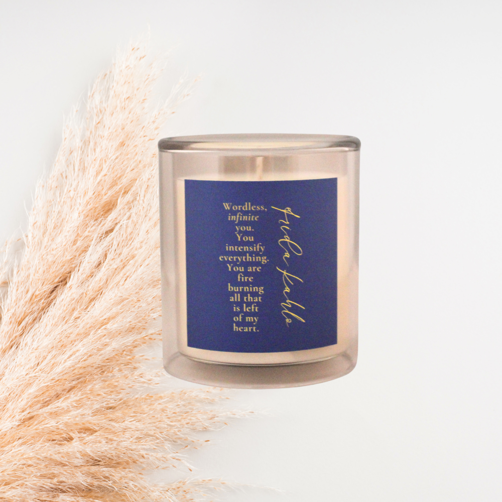 quotable candle inspired by frida