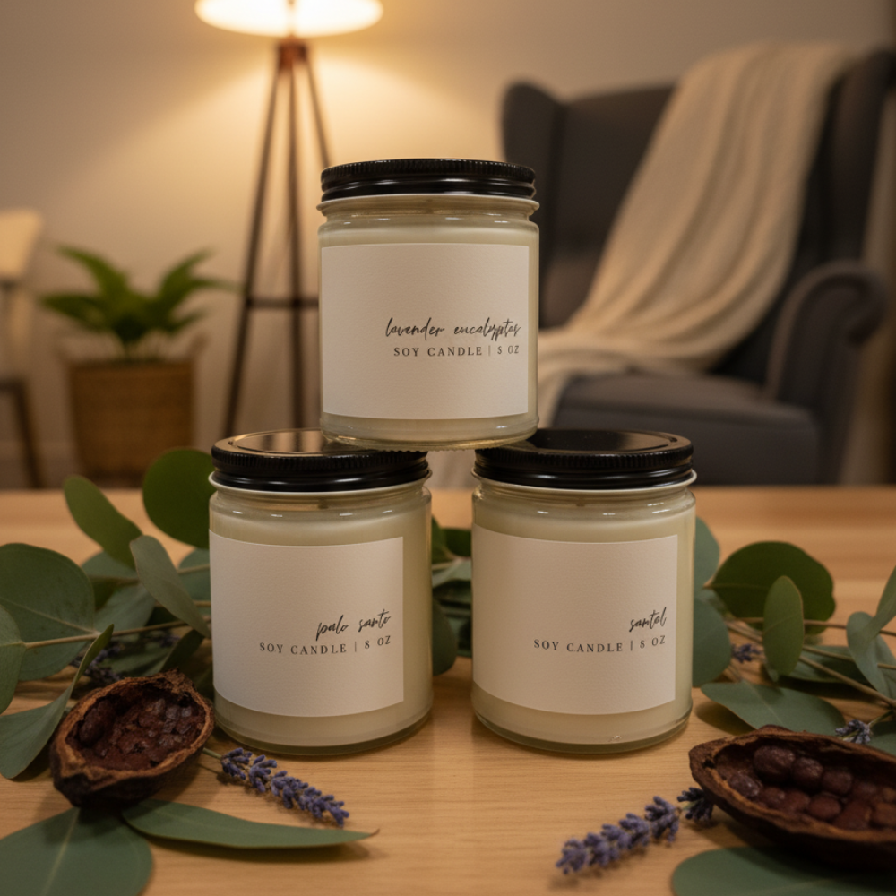 soy candle - 8 oz