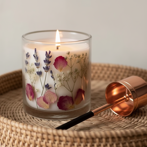 floral candle