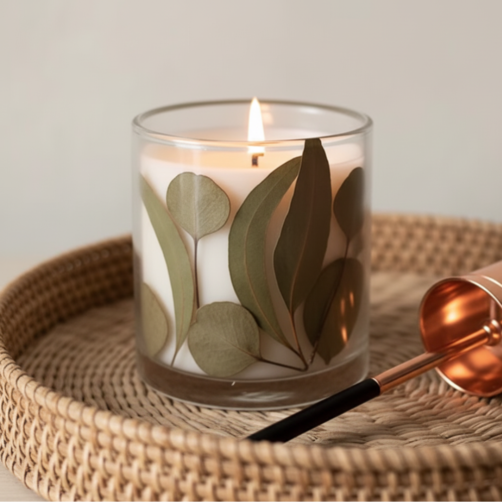 floral candle