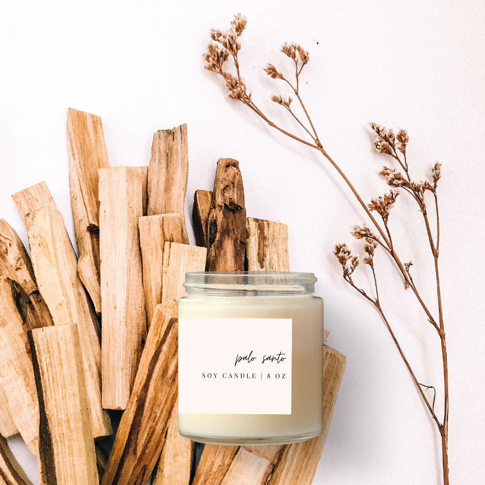 8 oz soy candle