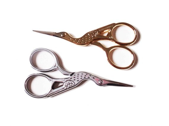 stork embroidery scissors – Benjamin Soap Co.
